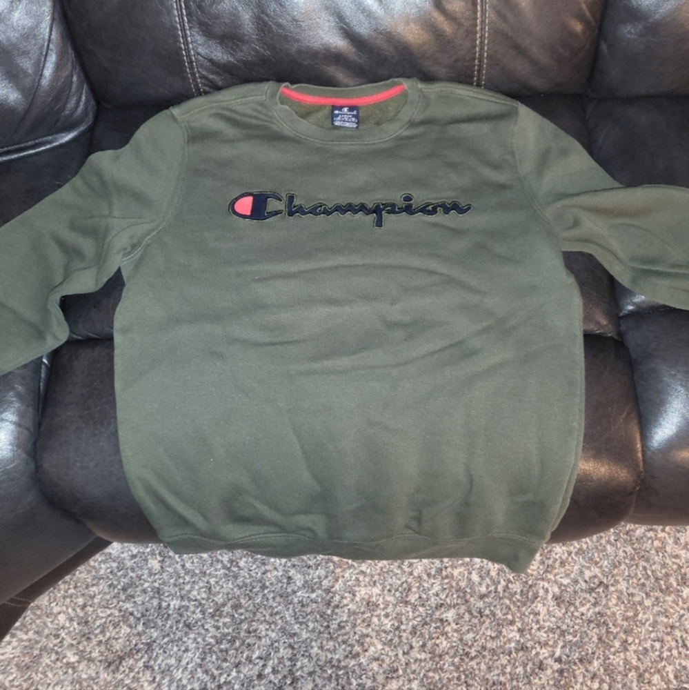 Champion Olive Drab Sweater